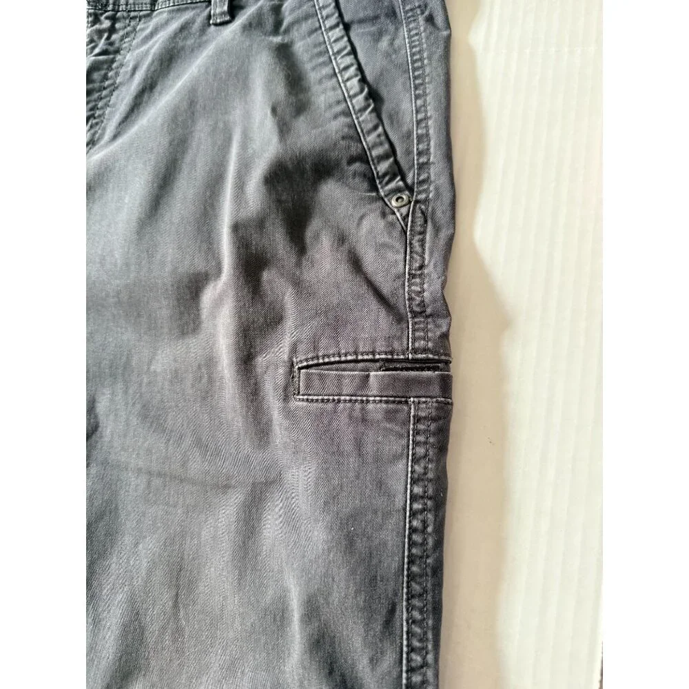 Weatherproof Vintage Cargo Pants Men 34x32 Gray Stretch Utility Outdoor Hiking - Picture 10 of 11